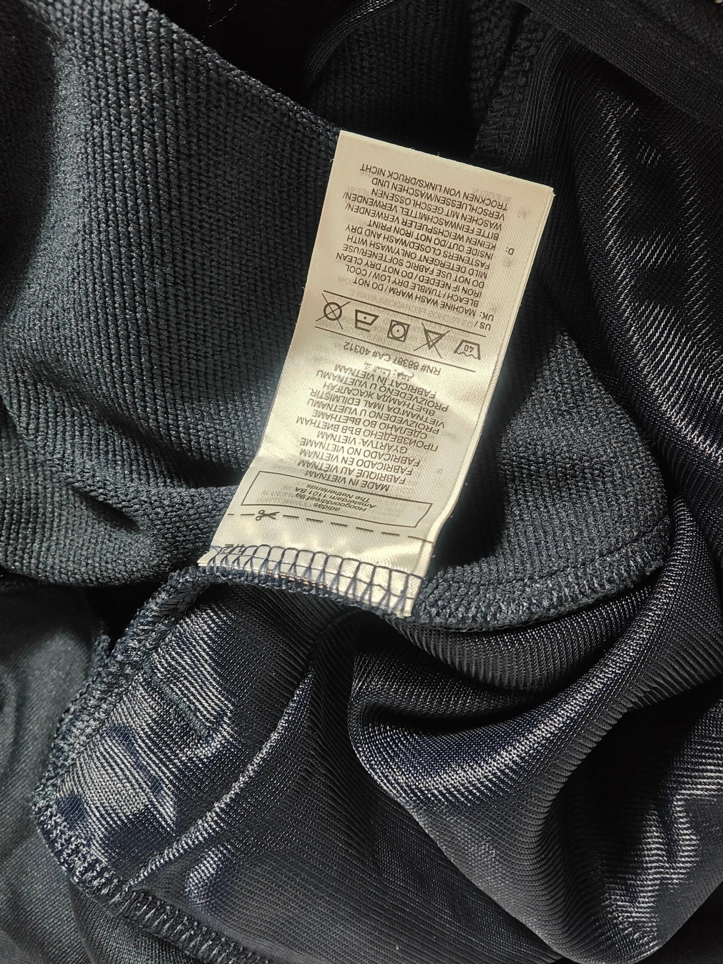 Veste Adidas training bleu marine logo – survêtement zip Adidas