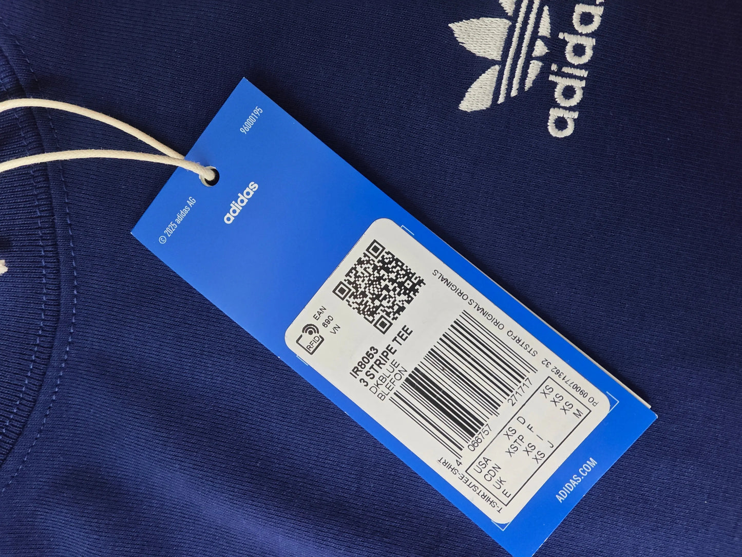 T-shirt Adidas Originals 3-Stripes – bleu Adidas