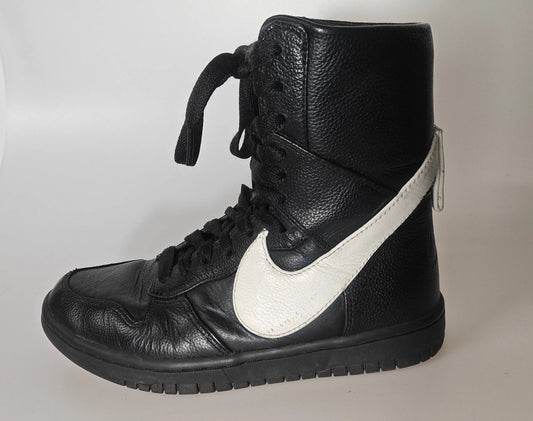 Nike Dunk Lux High RT Riccardo Tisci – édition spéciale – cuir noir – sneakers montantes nike