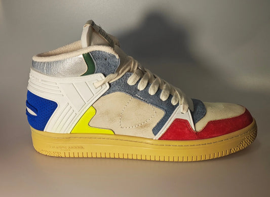 Sneakers montantes Philippe Model – Multicolore – Taille 45 – Made in Italy – Avec boîte philippe Model