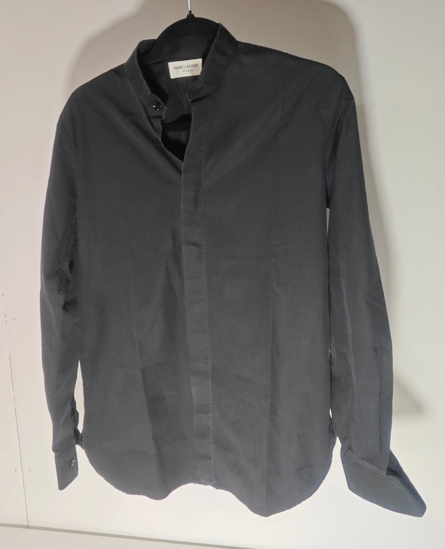 Chemise Saint Laurent Paris noire – neuve – taille 37 / 14½ Saint-Laurent