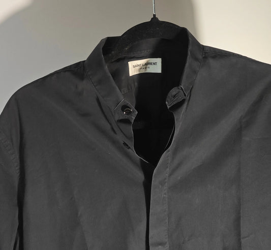 Chemise Saint Laurent Paris noire – neuve – taille 37 / 14½ Saint-Laurent