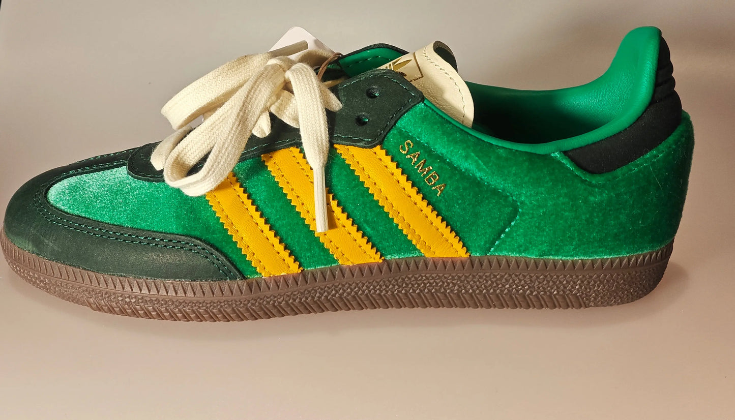 Adidas Samba OG W verte / jaune – neuves – T36 2/3 – réf. JI2681 Adidas