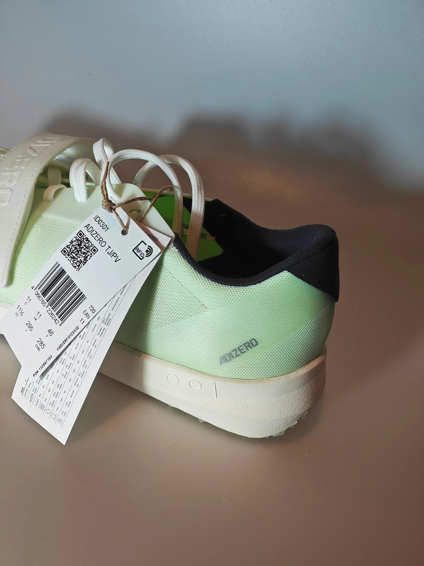 Adidas Adizero TJ/PV – T46 – pointes athlétisme saut/triple saut – neuves avec boîte Adidas