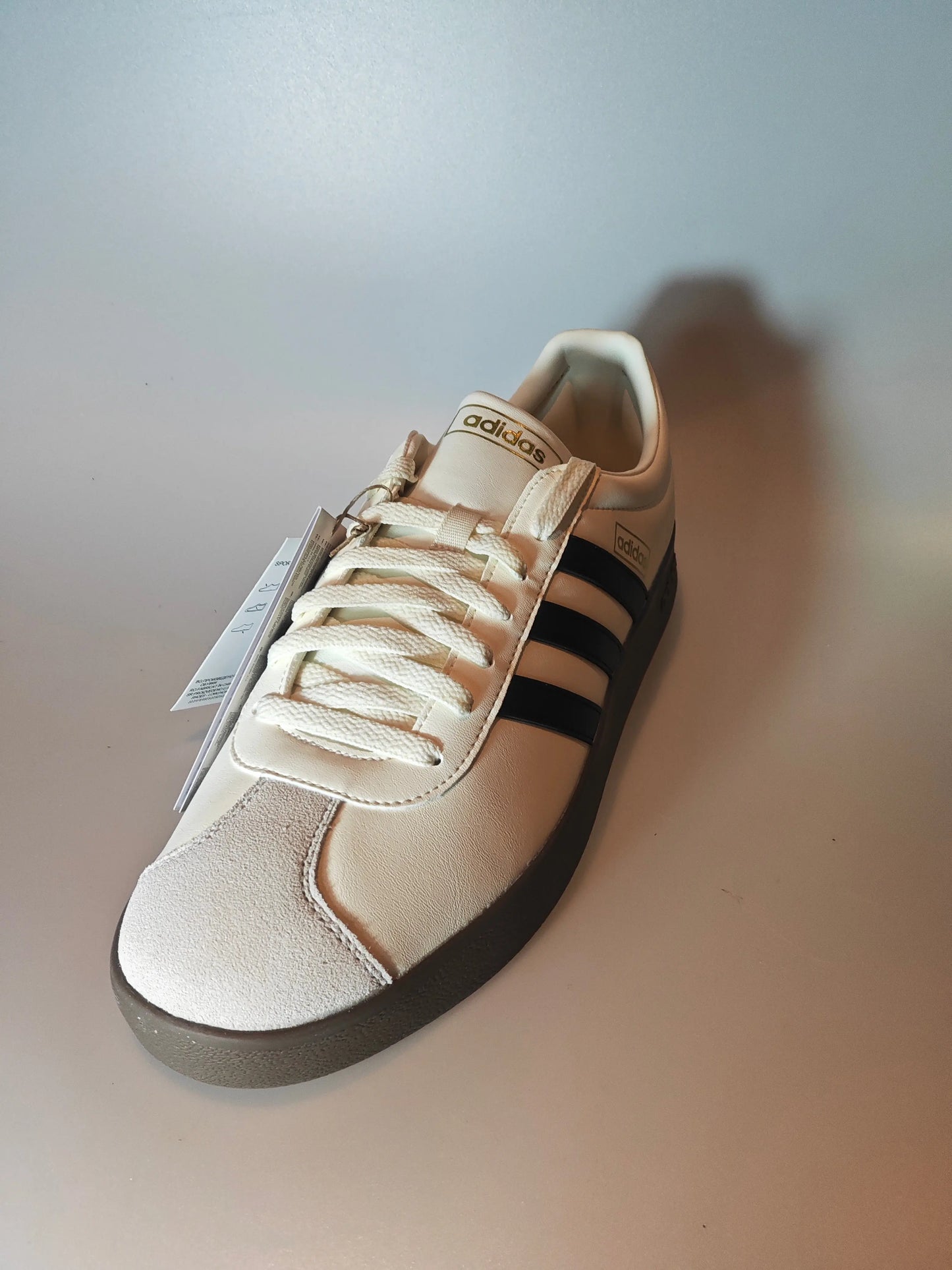 Adidas VL Court 2.0 blanc / noir – T46 – neuves avec boîte Adidas