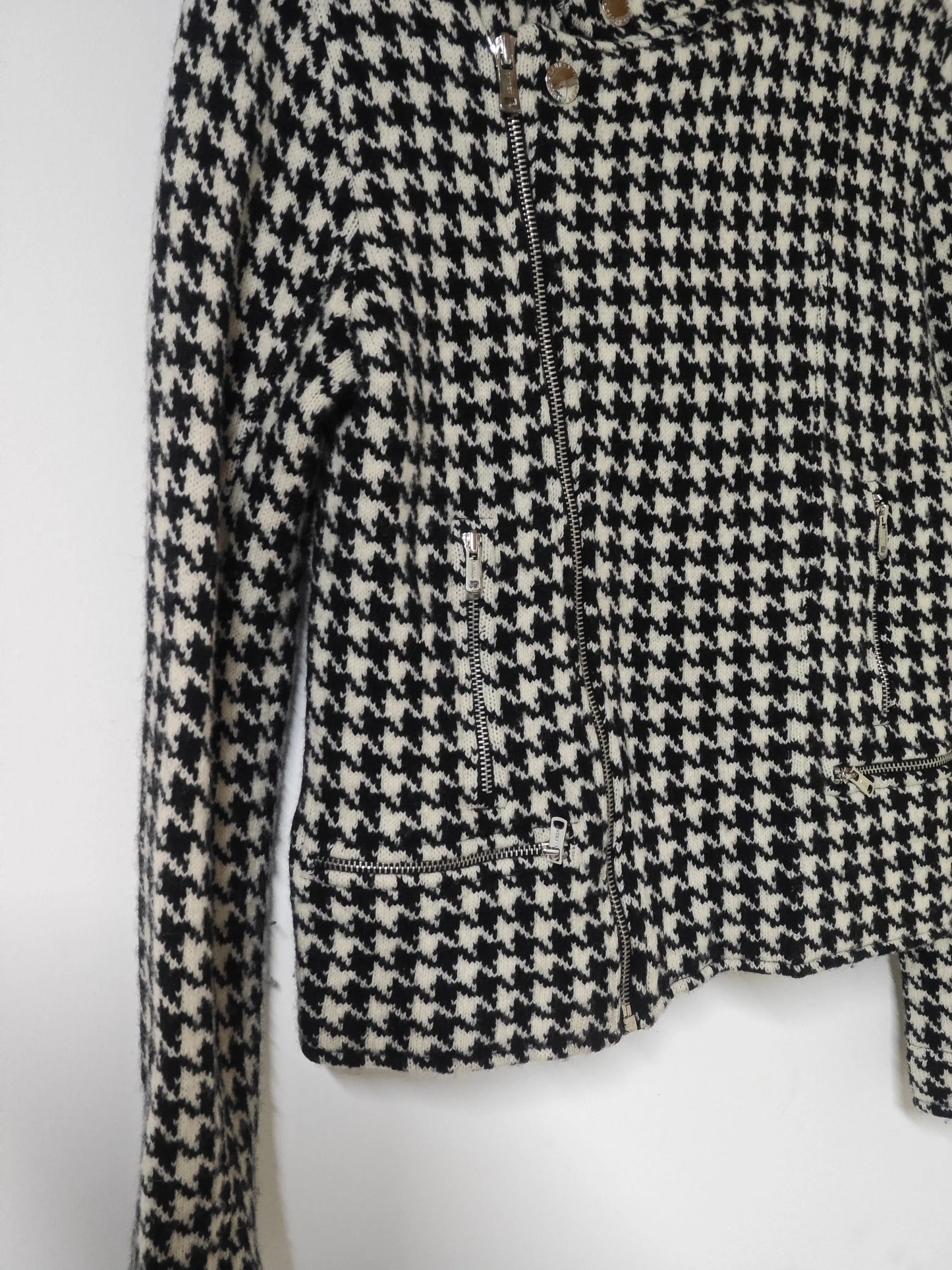 Veste Lauren Ralph Lauren pied-de-poule noir et écru P/S très bon état Lauren Ralph Lauren