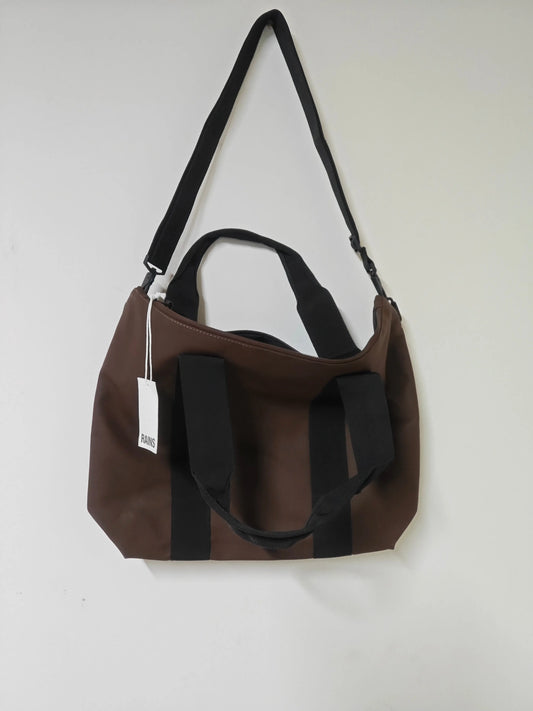 Sac Rains marron et noir neuf bandoulière + anses Rains