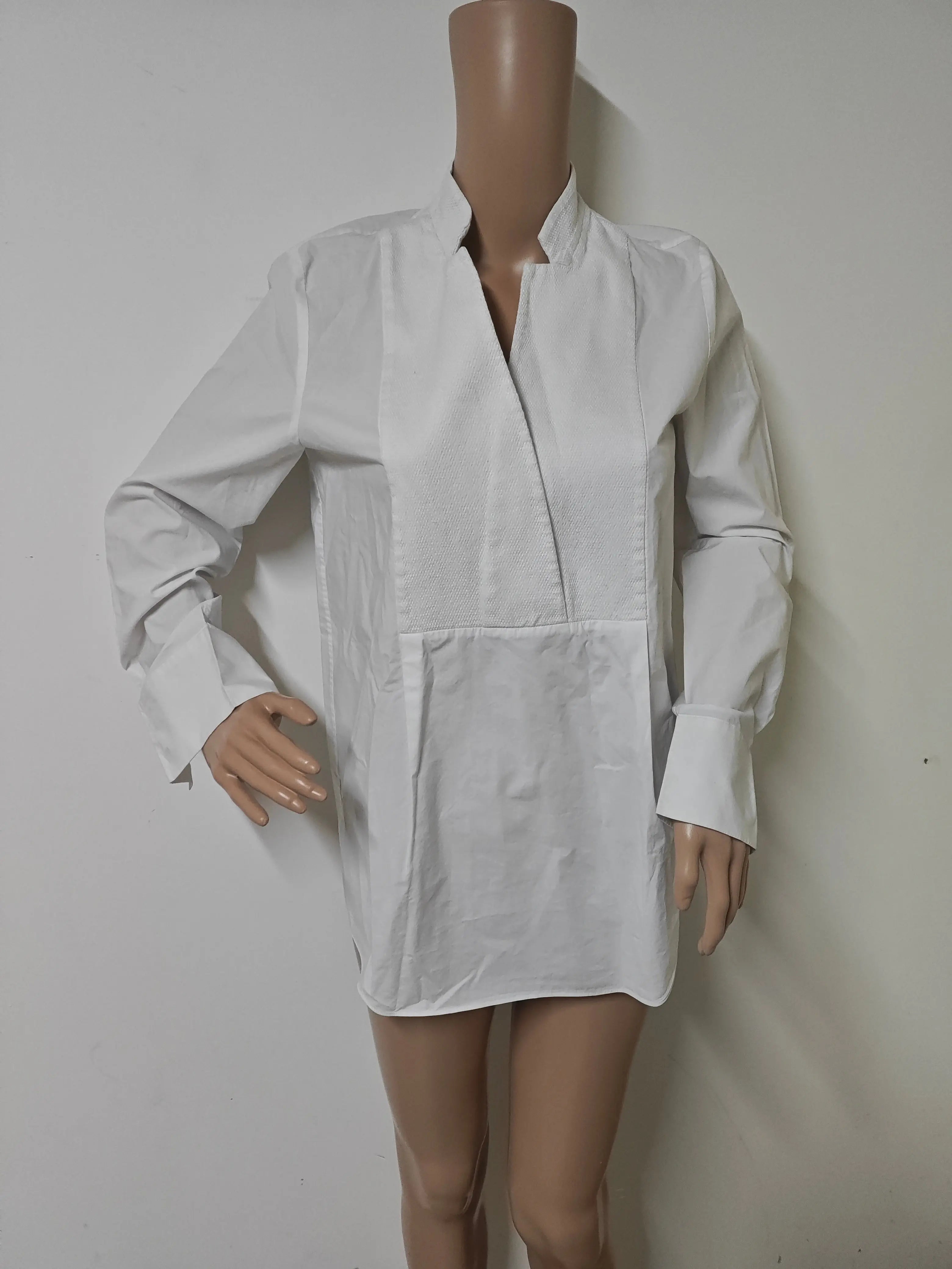 Robe tunique COS blanche minimaliste manches longues T.38 SECONDE MAIN COS