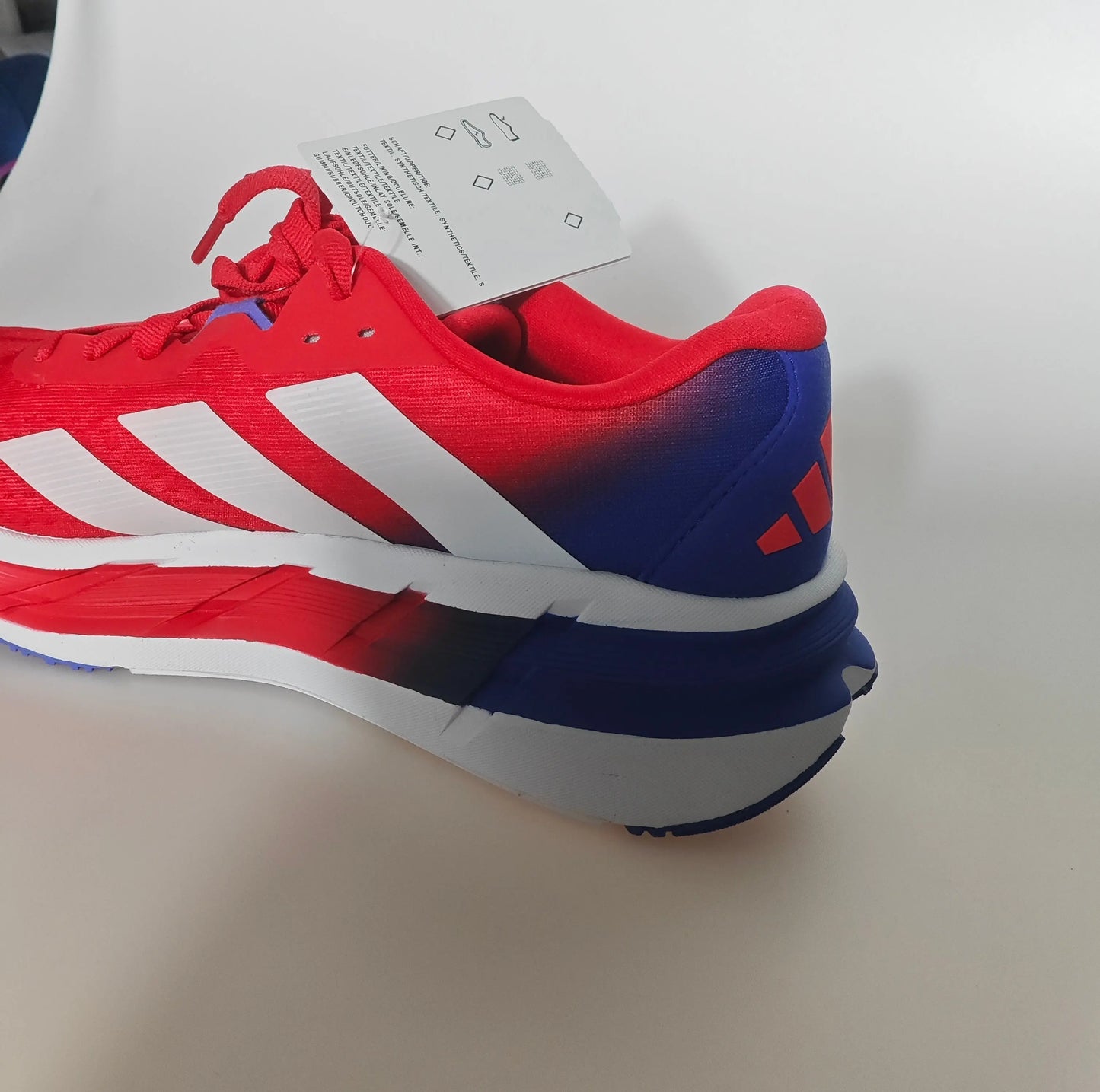Adidas Adistar 3 M running T42 neuves rouge bleu blanc Adidas
