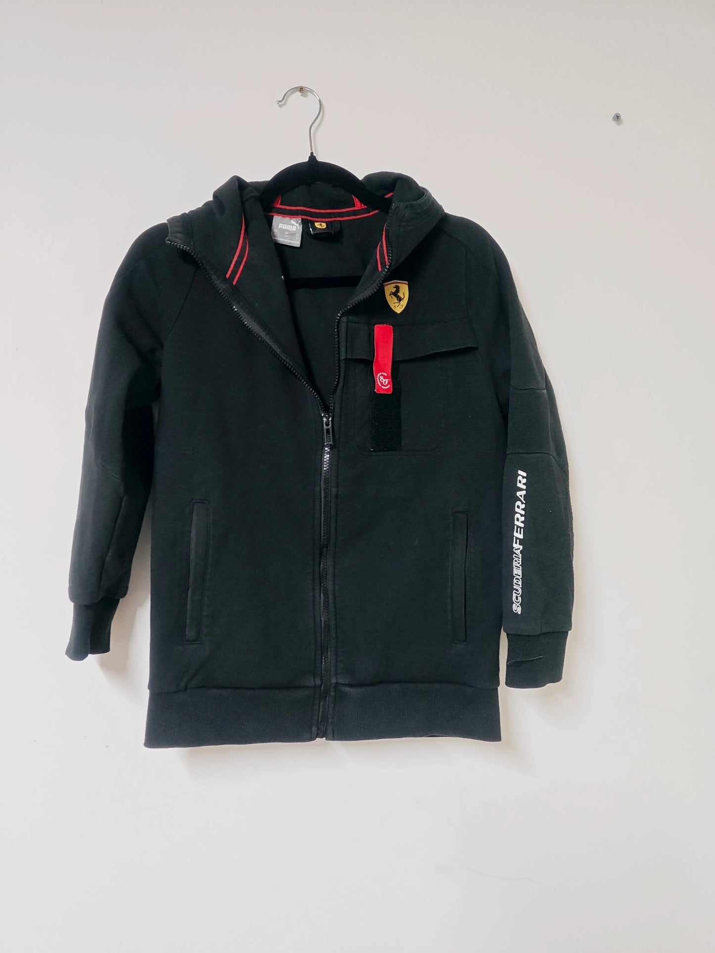 Sweat zippé Puma Ferrari noir à capuche S - SECONDE MAIN nike