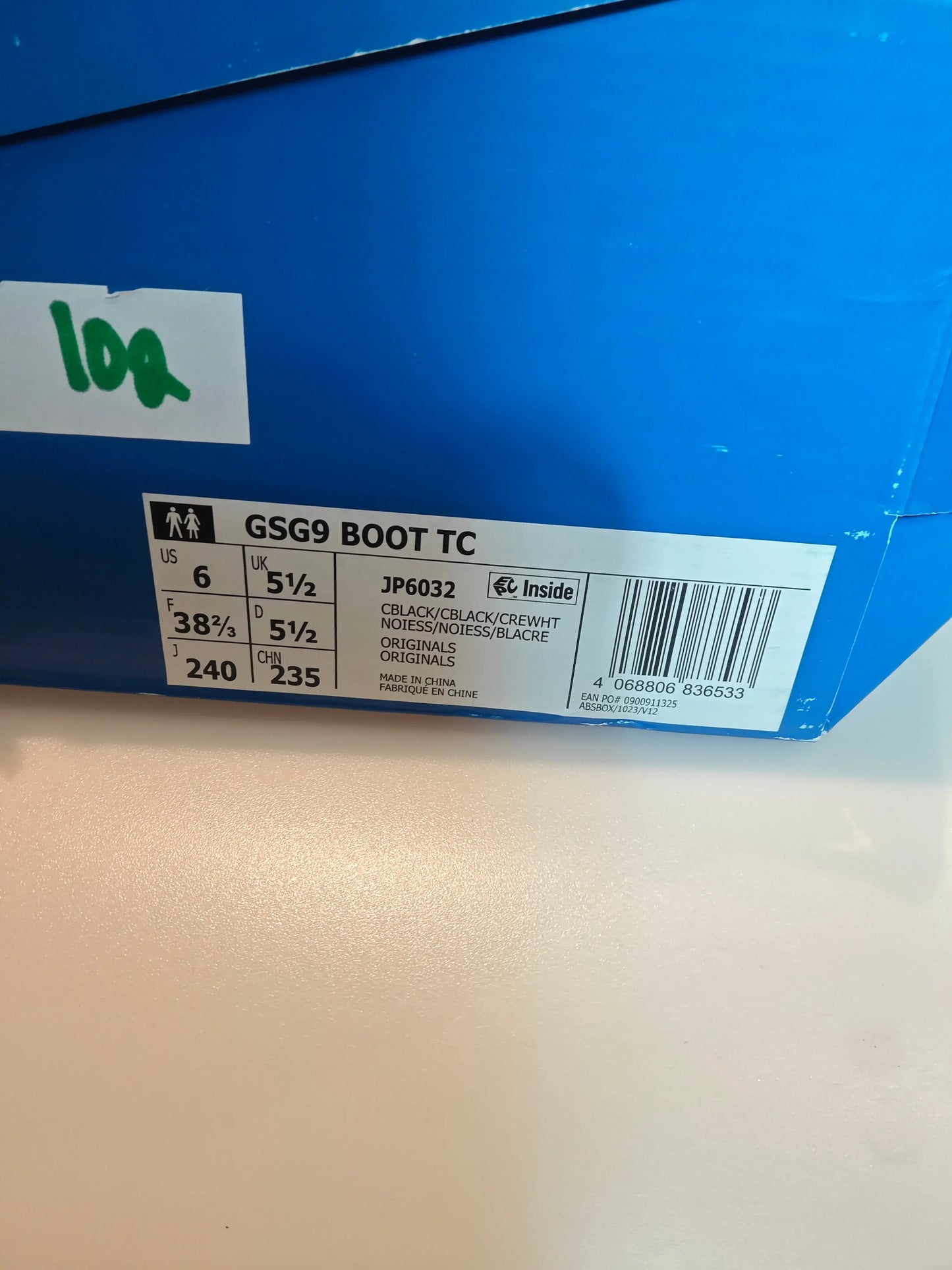 Adidas x Thug Club  GSG9 Boot TC noires neuves T. 38 2/3 Adidas