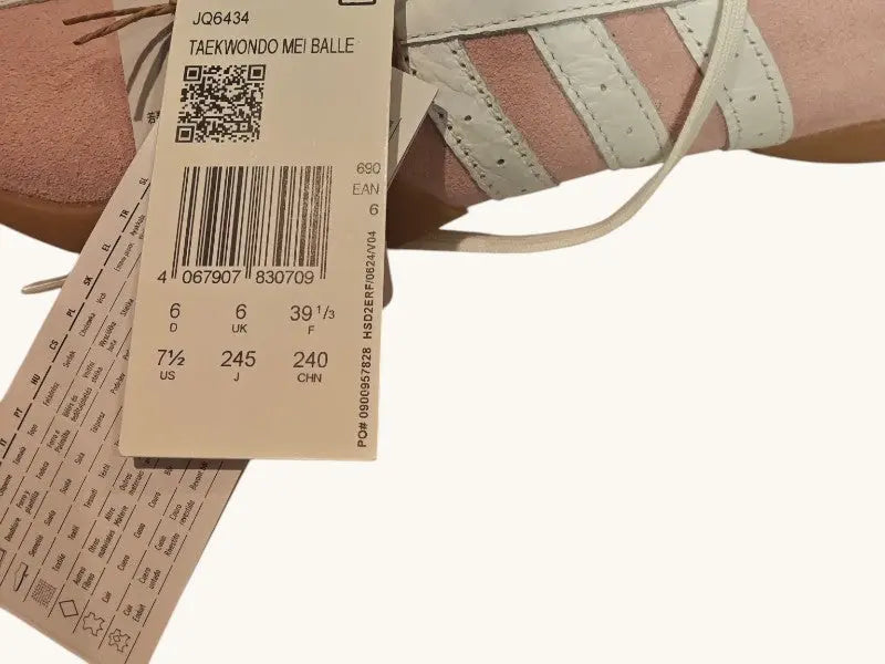 Adidas Taekwondo Mei Ballet rose – neuves – taille 39 1/3 Adidas