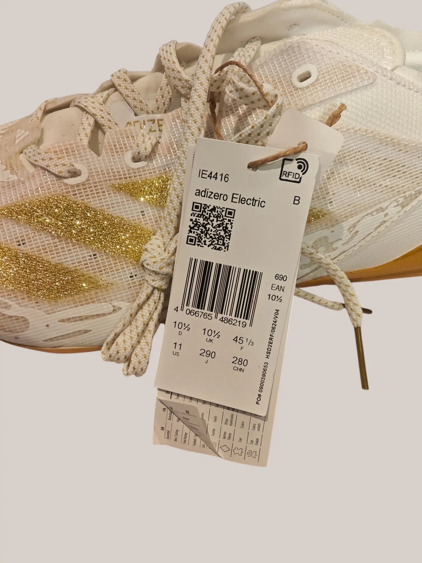 Adidas Adizero Electric – crampons football américain – neuves – taille 45 1/3 Adidas