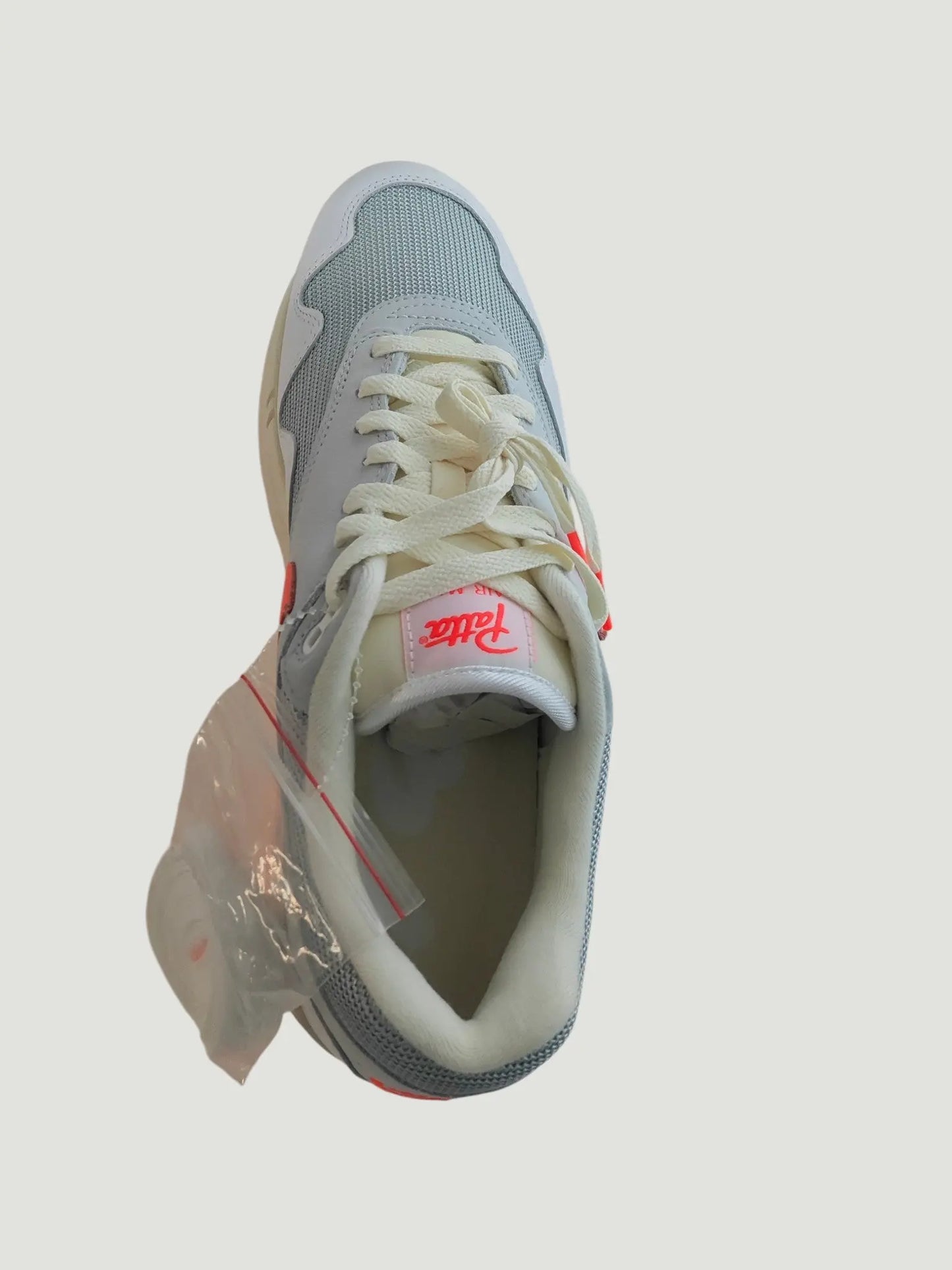 Patta X Nike Air Max 1 (White/Hyper Crimson-Pure Platinum) T46 nike