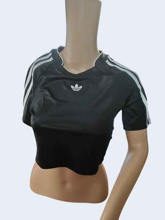 Top crop Adidas Originals Teamgeist noir – taille S Adidas