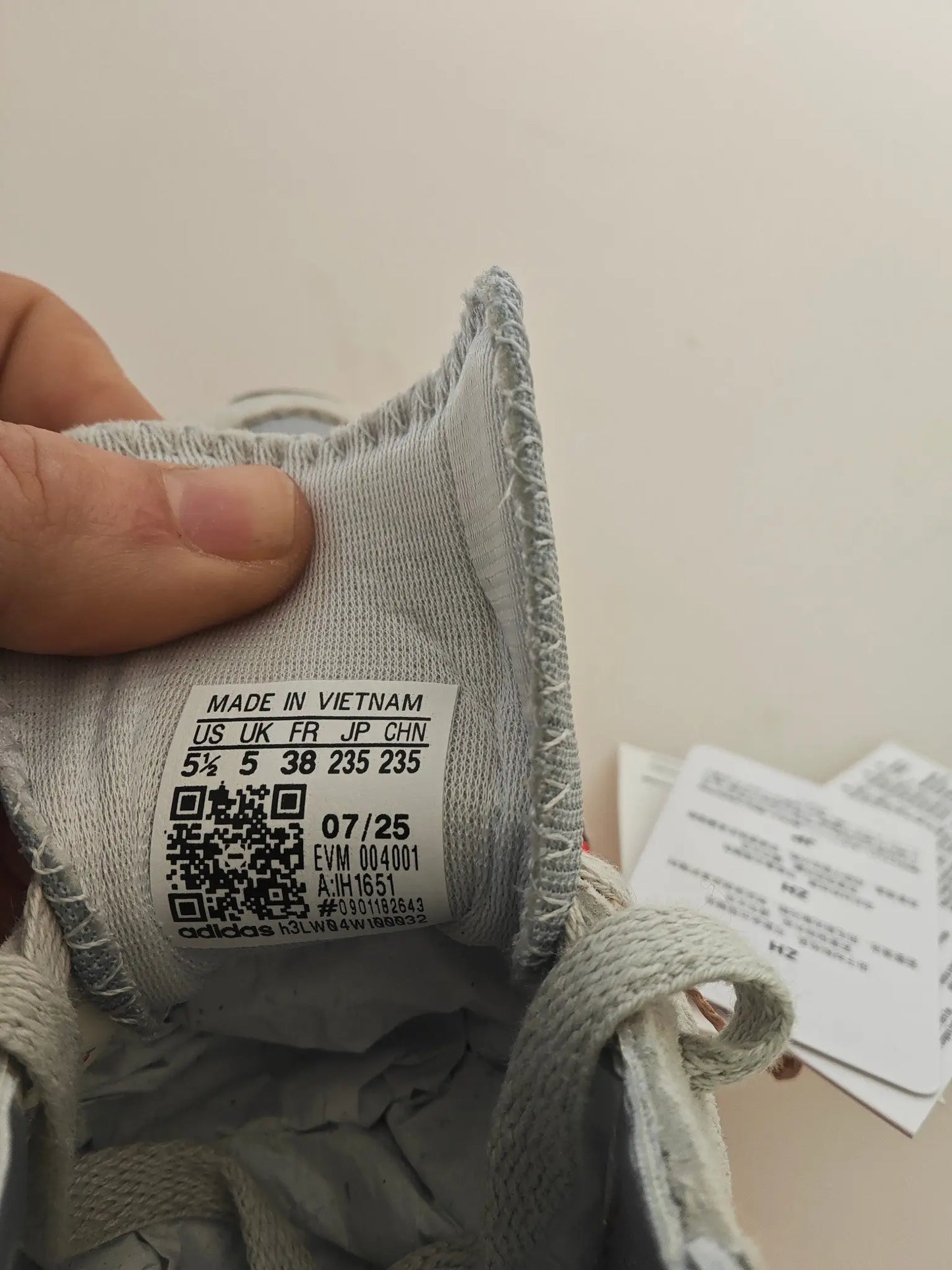 Adidas La Trainer OG neuves – T. 38 – gris/rose/bleu – boîte + lacets Adidas
