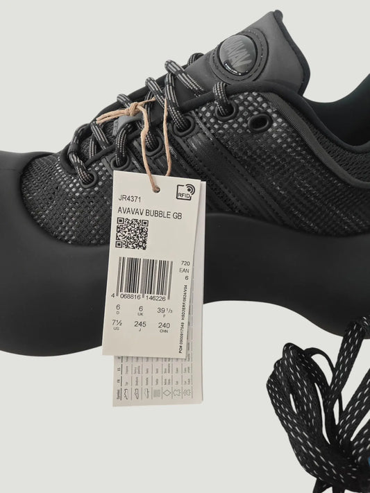 Adidas x AVAVAV Bubble GB neuves – T. 39 1/3 – noir – boîte + lacets Adidas