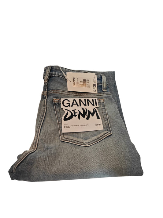 Jean GANNI bleu clair – coupe droite – taille W27/L32 (FR 36)