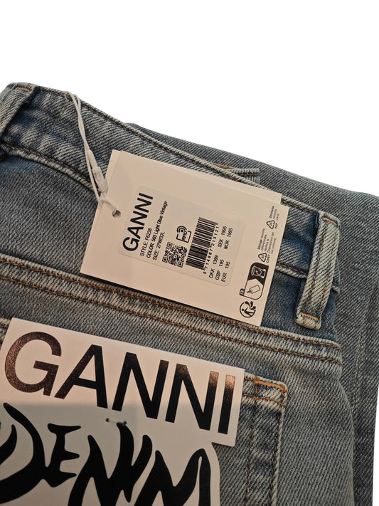 Jean GANNI bleu clair – coupe droite – taille W27/L32 (FR 36)