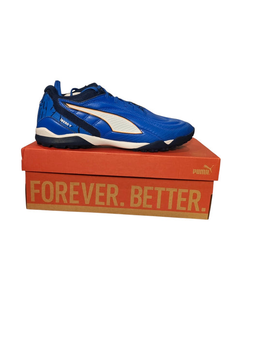 Puma Ibero V TT bleu blanc taille 45 / 29,5 cm neuves avec boîte