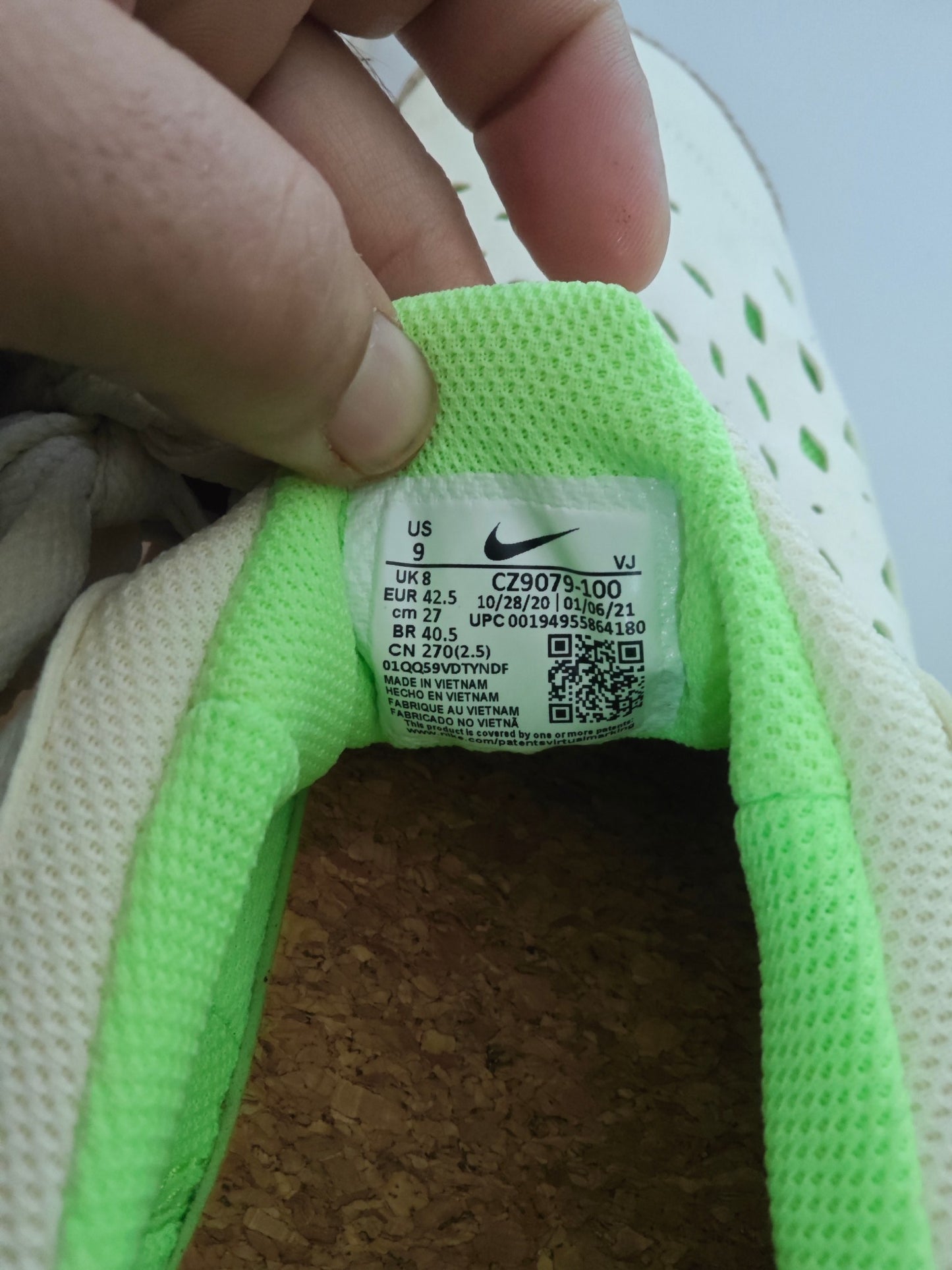 Nike Free Run Trail Happy Pineapple CZ9079-100 T.42.5