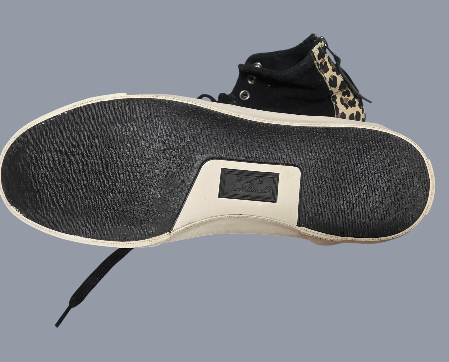 INVINCIBLE x Converse First String Jack Purcell Johnny Black Leopard T42