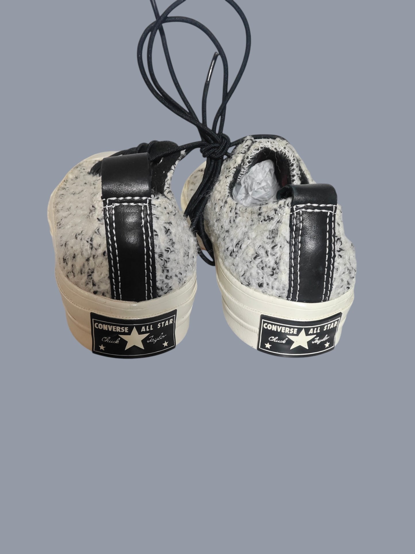 Converse Chuck 70 basse bouclée noir/blanc T36
