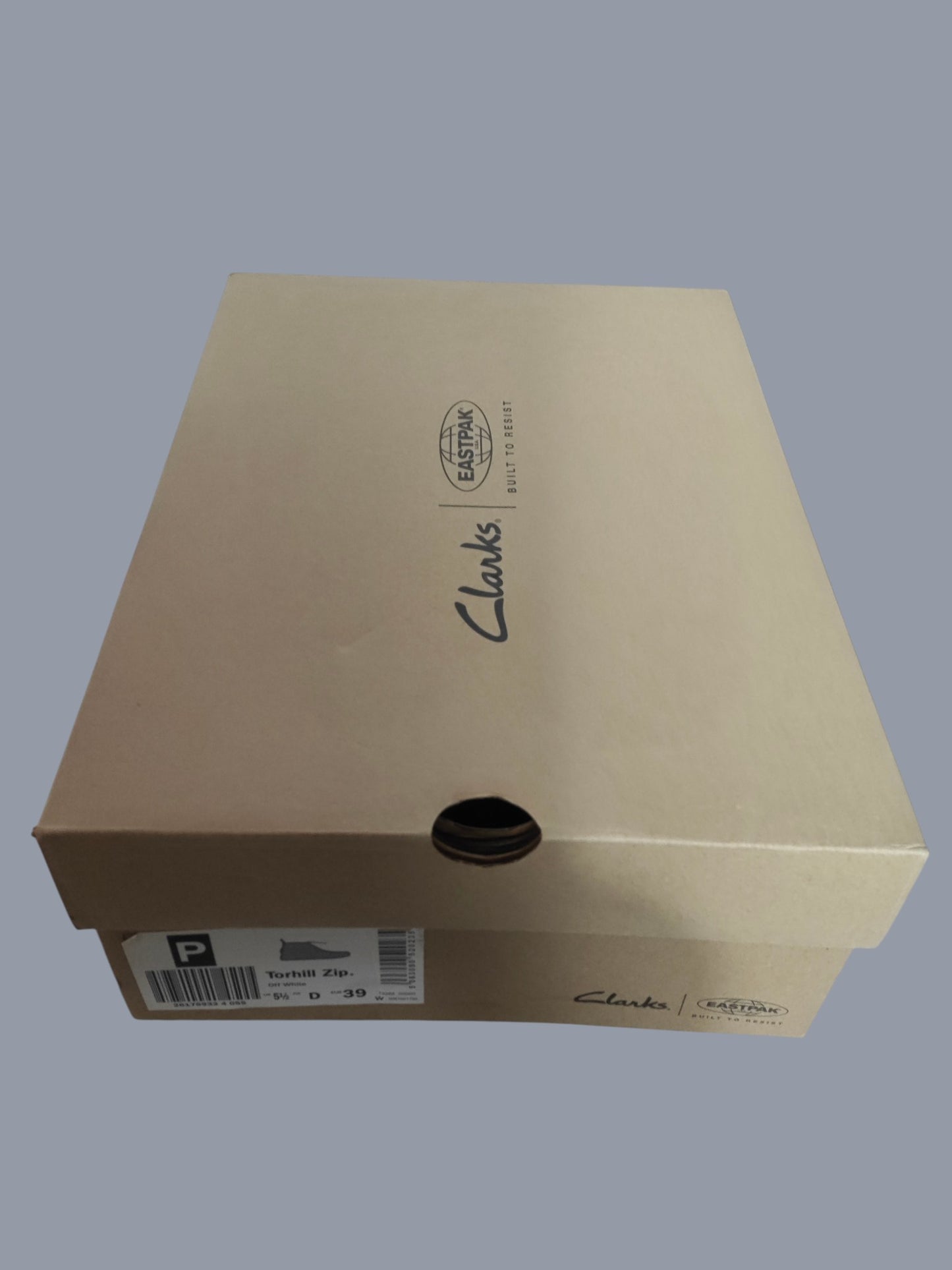 Clarks Torhill Zip x Eastpak – off white – neuves avec boîte – 39 EU