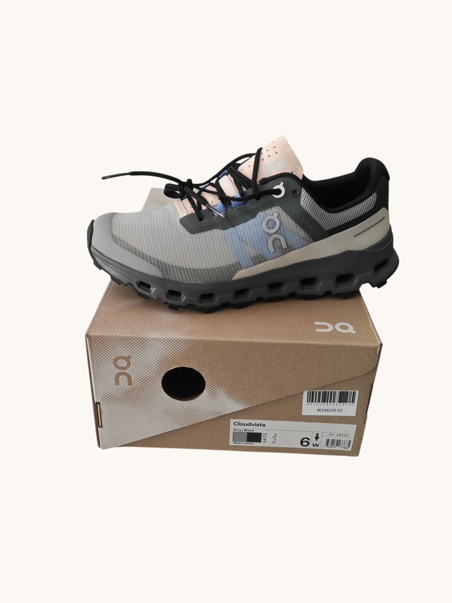 On Running Cloudvista Alloy / Black – neuves avec boîte – 37