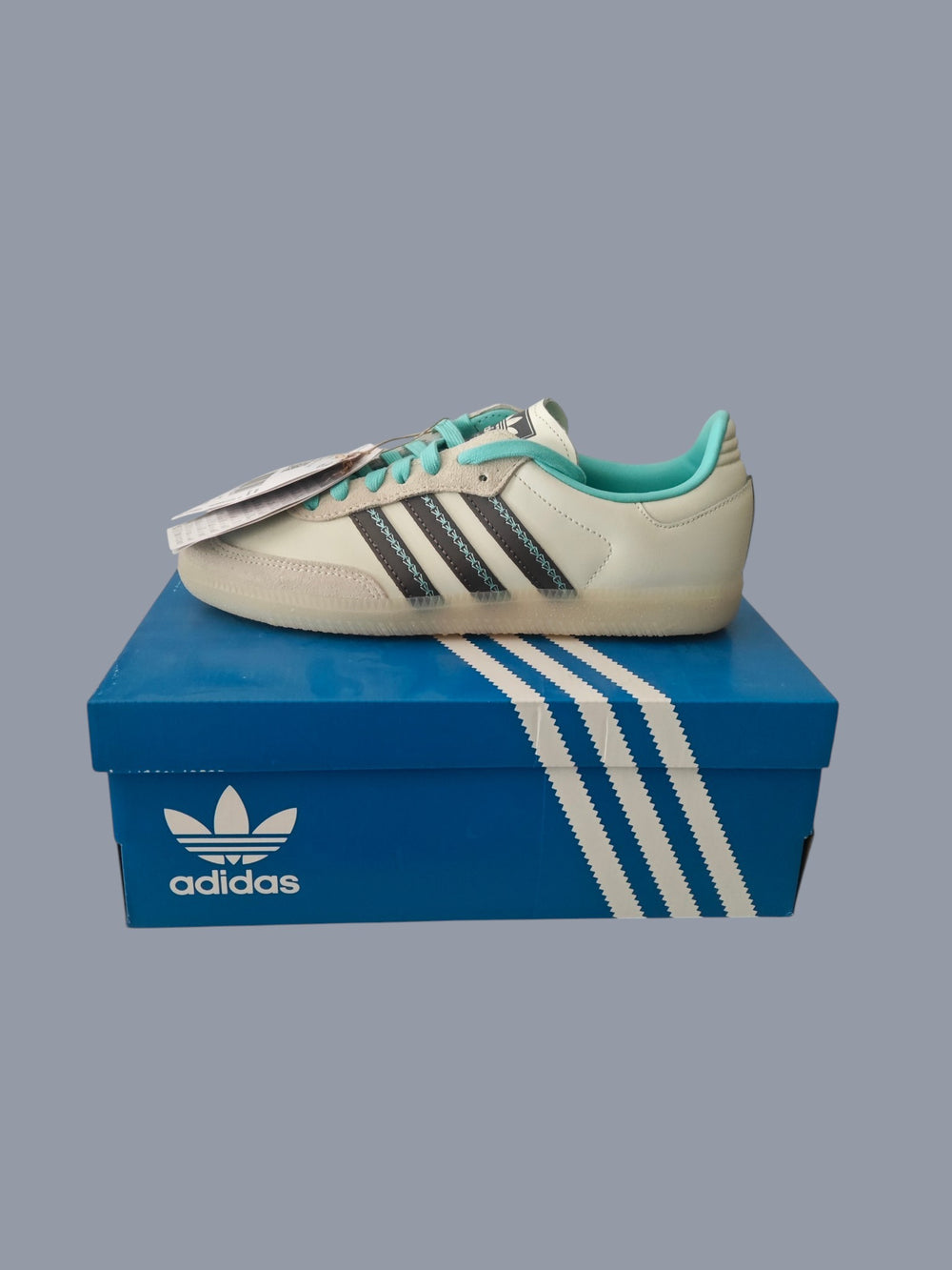 Adidas Samba OG Easy Mint Charcoal T.38