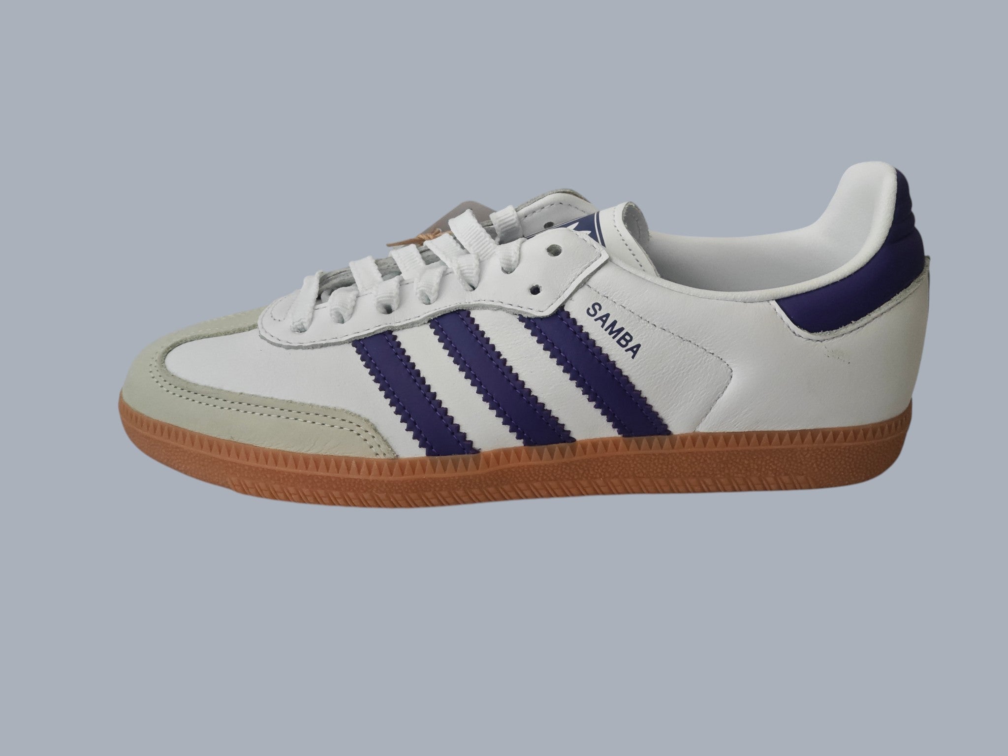 Adidas Samba OG W blanche / violette 38 2/3