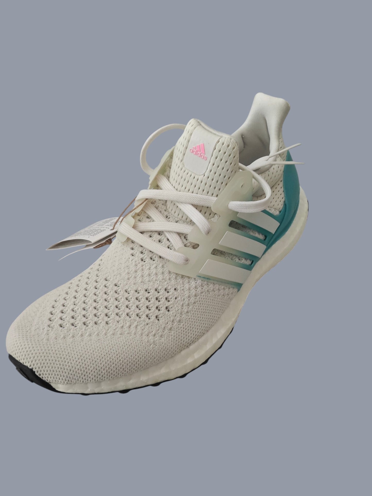 Adidas Ultraboost 1.0 W blanche / bleu turquoise T. 39 1/3