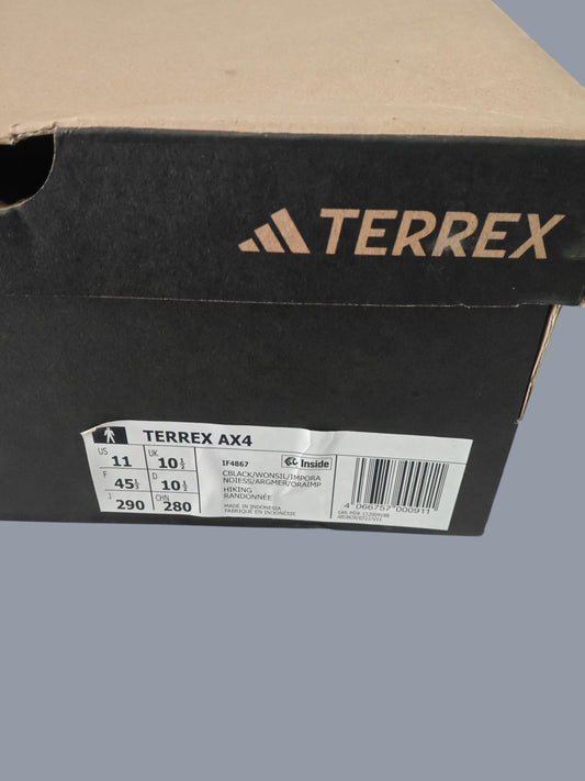 Adidas Terrex AX4 IF4867 – 45 1/3 – neuves avec étiquettes – randonnée / trail