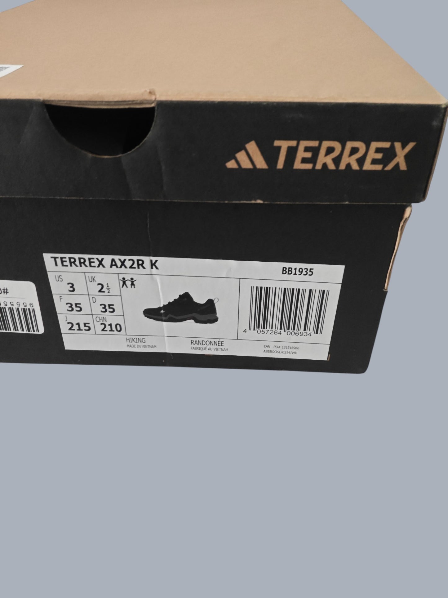 Adidas Terrex AX2R K BB1935 – taille 35 – neuves avec boîte