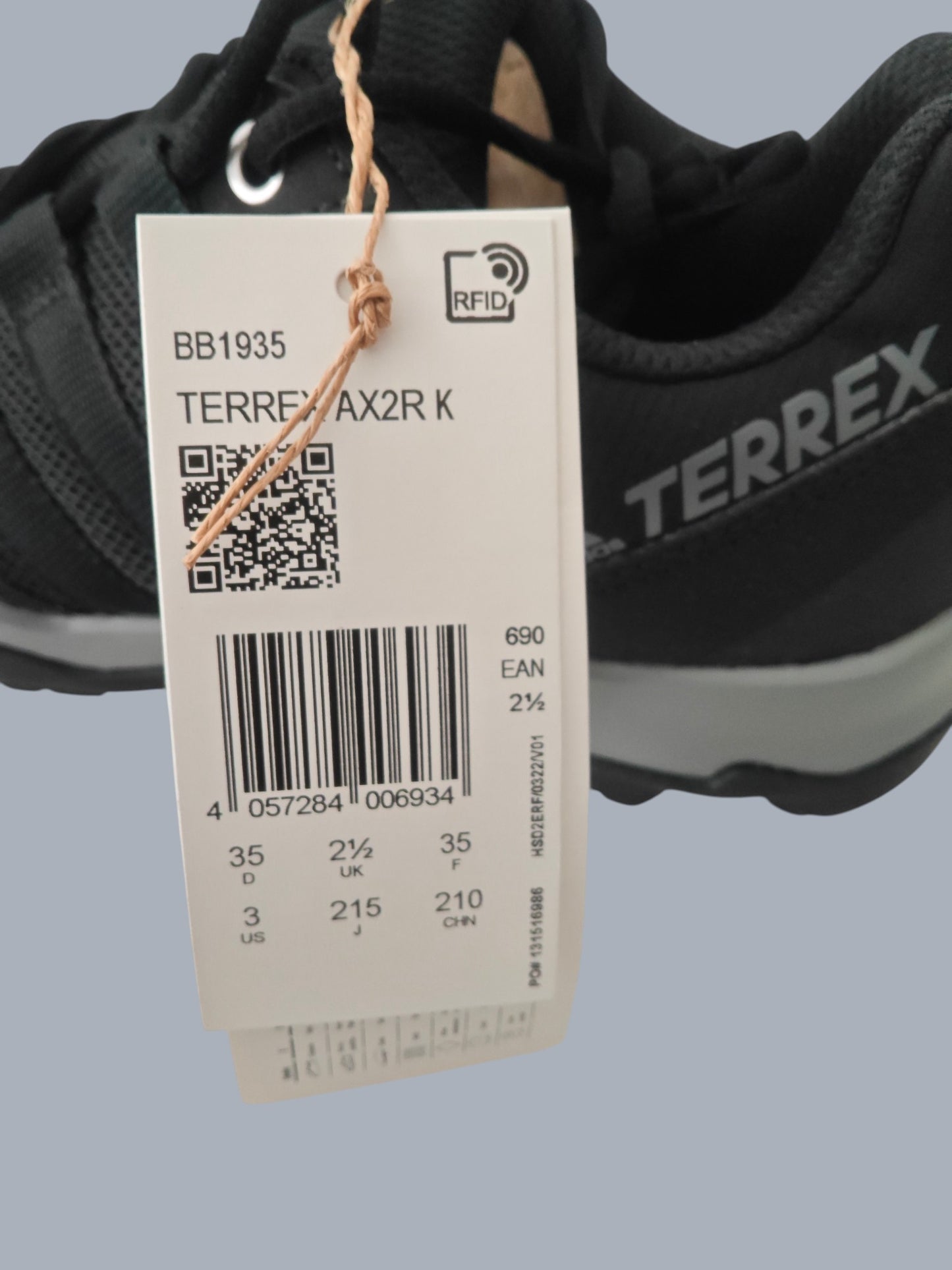 Adidas Terrex AX2R K BB1935 – taille 35 – neuves avec boîte