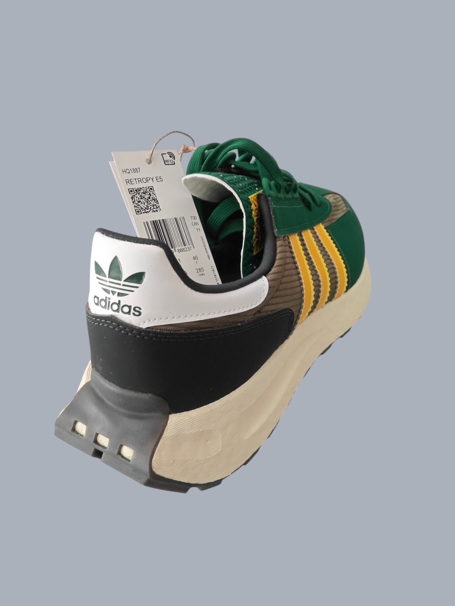 Adidas Retropy E5 vert / jaune pointures 44,45,5  et 46