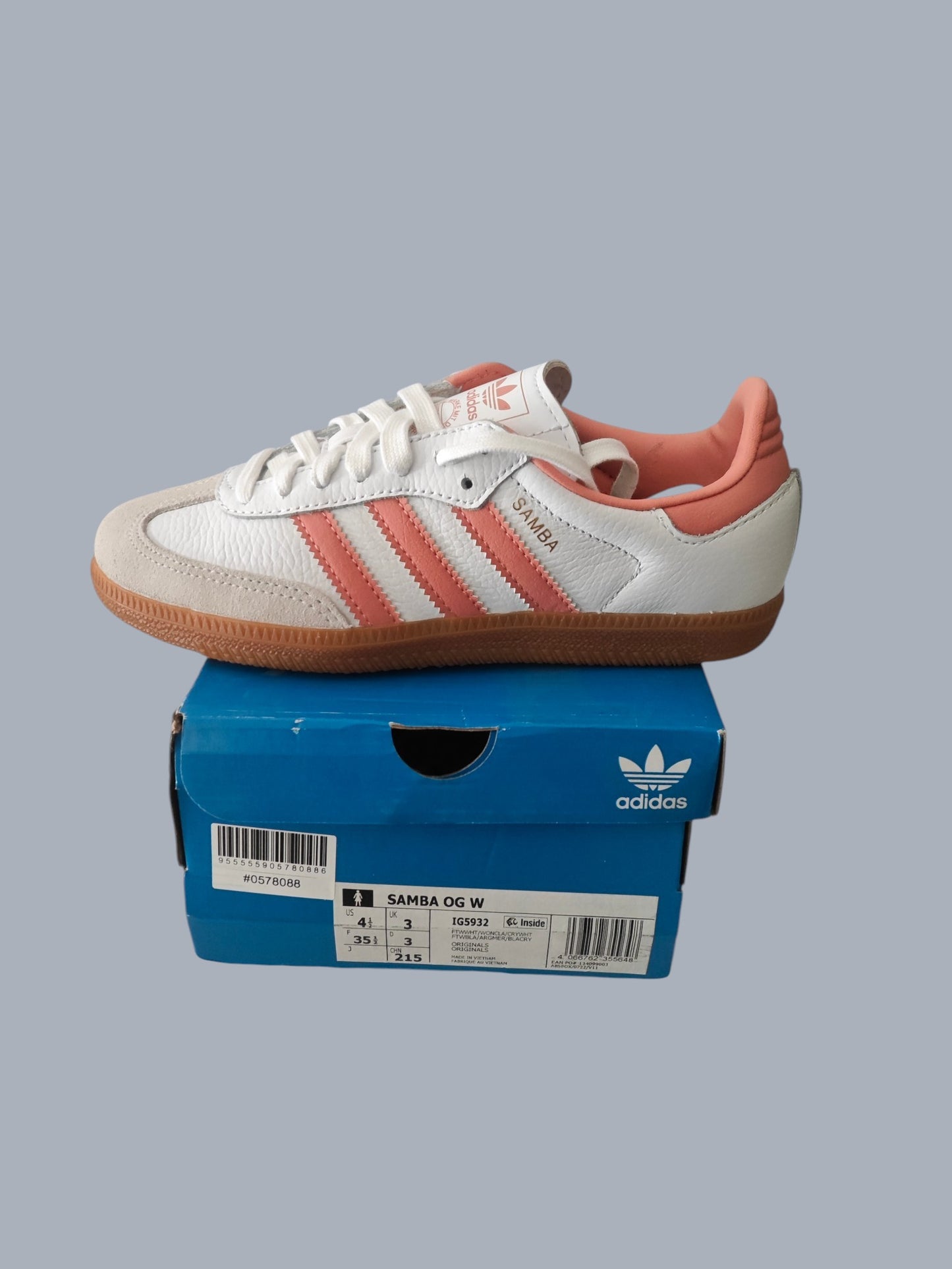 Adidas Samba OG W blanc / rose – neuves – pointure 35.5