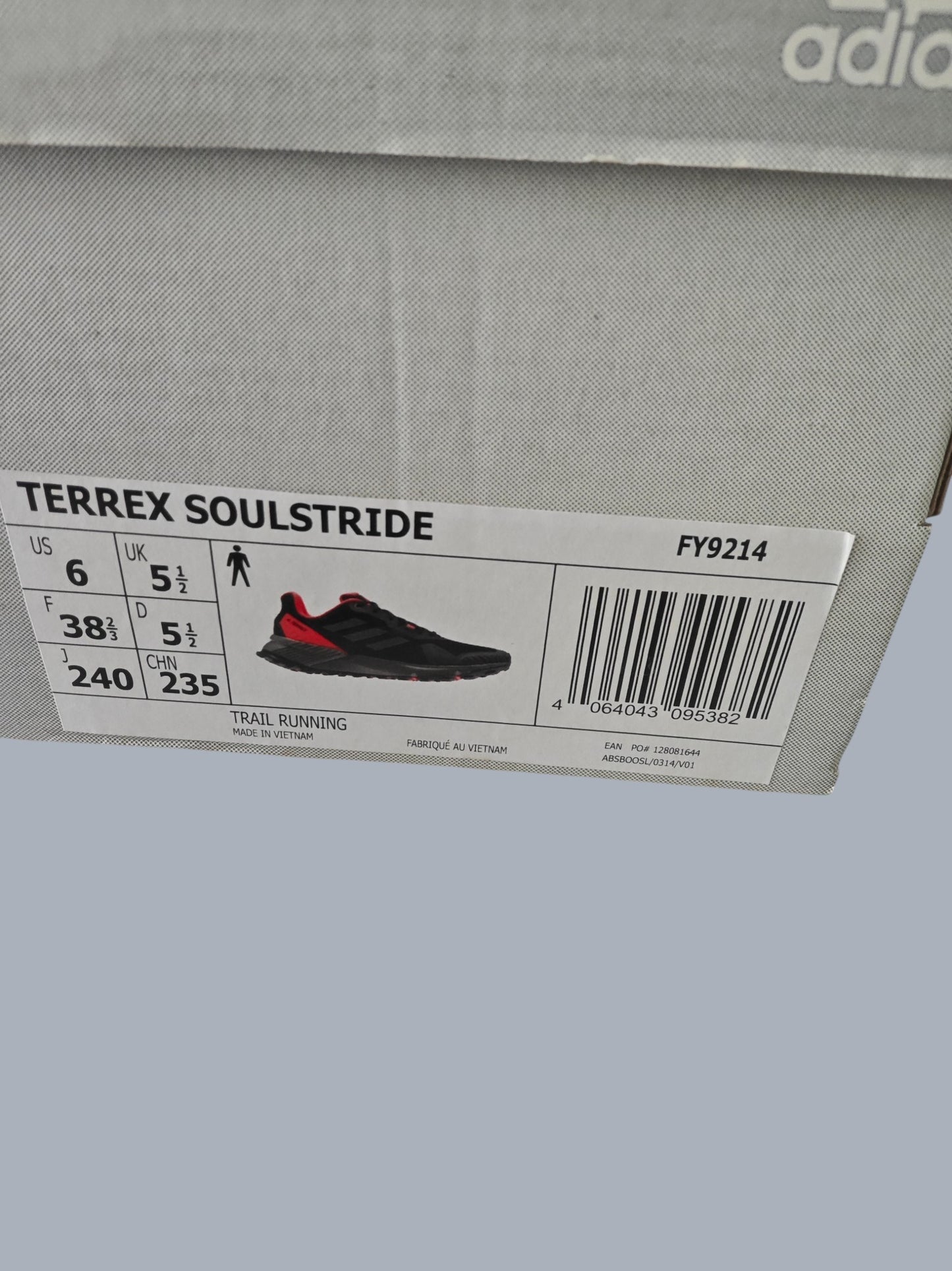 Adidas Terrex Soulstride – neuves avec étiquettes – pointure 38 2/3