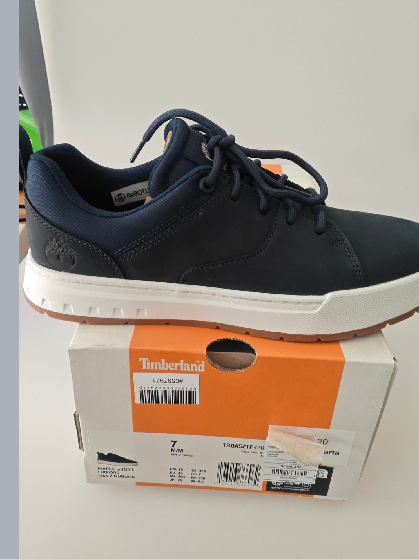Timberland Maple Grove Oxford navy nubuck – neuves – pointure 40