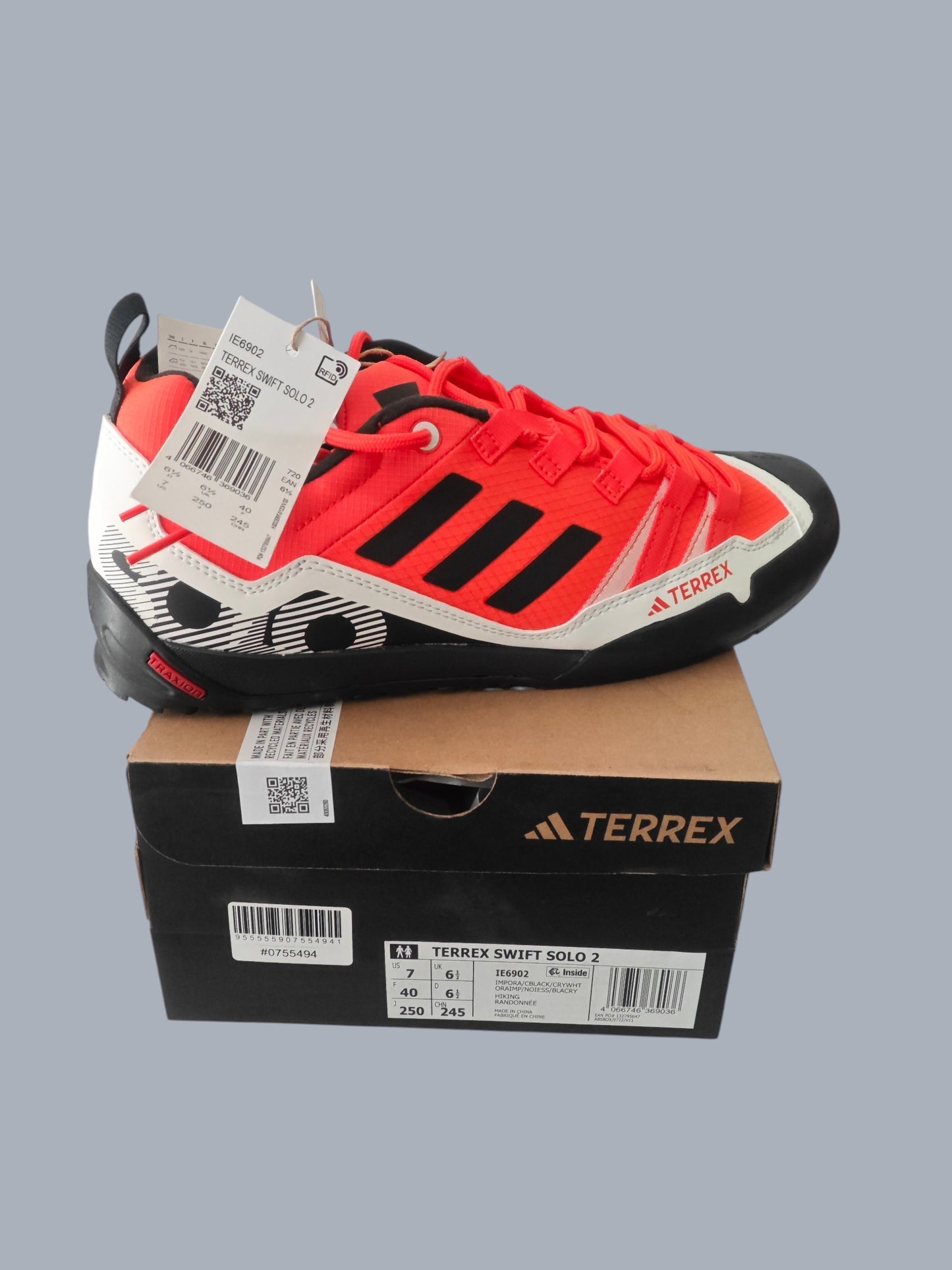 Adidas Terrex Swift Solo 2 – neuves avec étiquettes – pointure 40