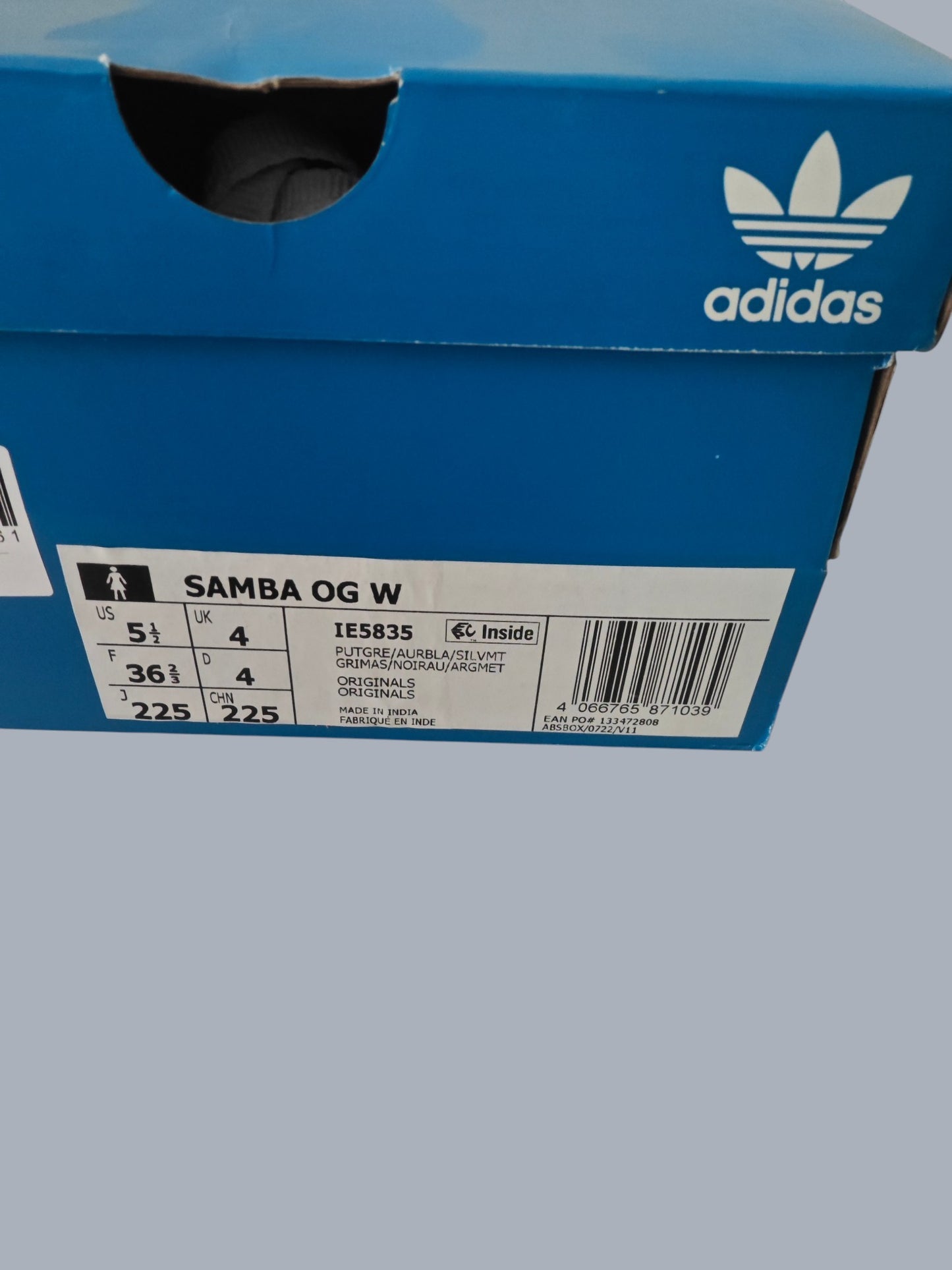Adidas Samba OG W neuves – taille 36 2/3 – originales avec boîte