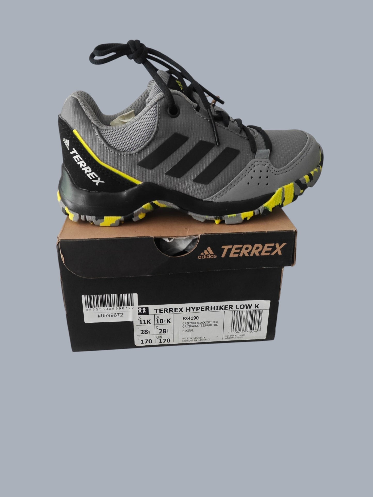 Adidas Terrex Hyperhiker Low K – neuves – randonnée – taille 28