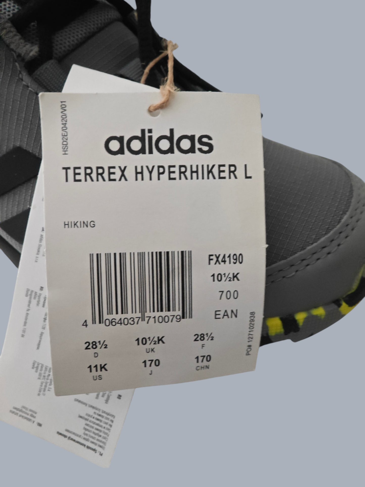 Adidas Terrex Hyperhiker Low K – neuves – randonnée – taille 28