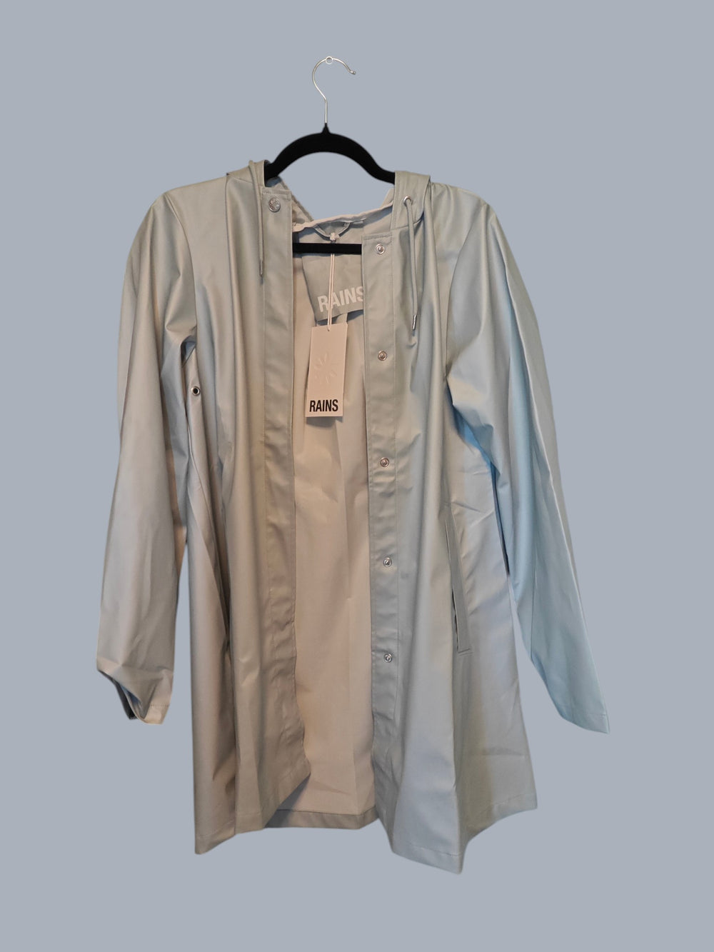 Rains Jacket imperméable – gris clair – taille S