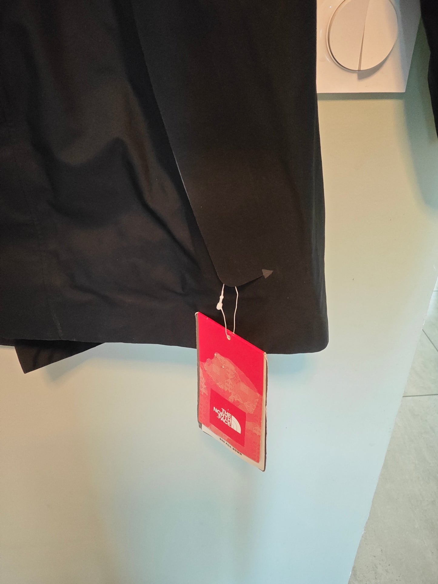 The North Face parka 3-en-1 noir – doudoune intégrée – taille S