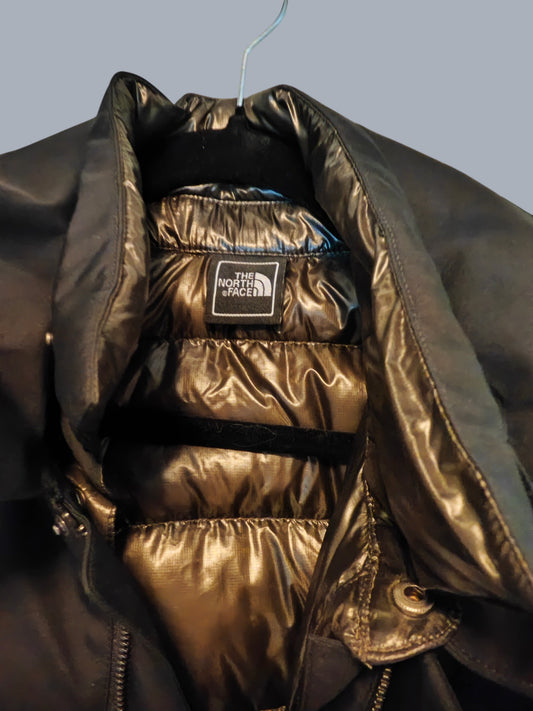 The North Face parka 3-en-1 noir – doudoune intégrée – taille S