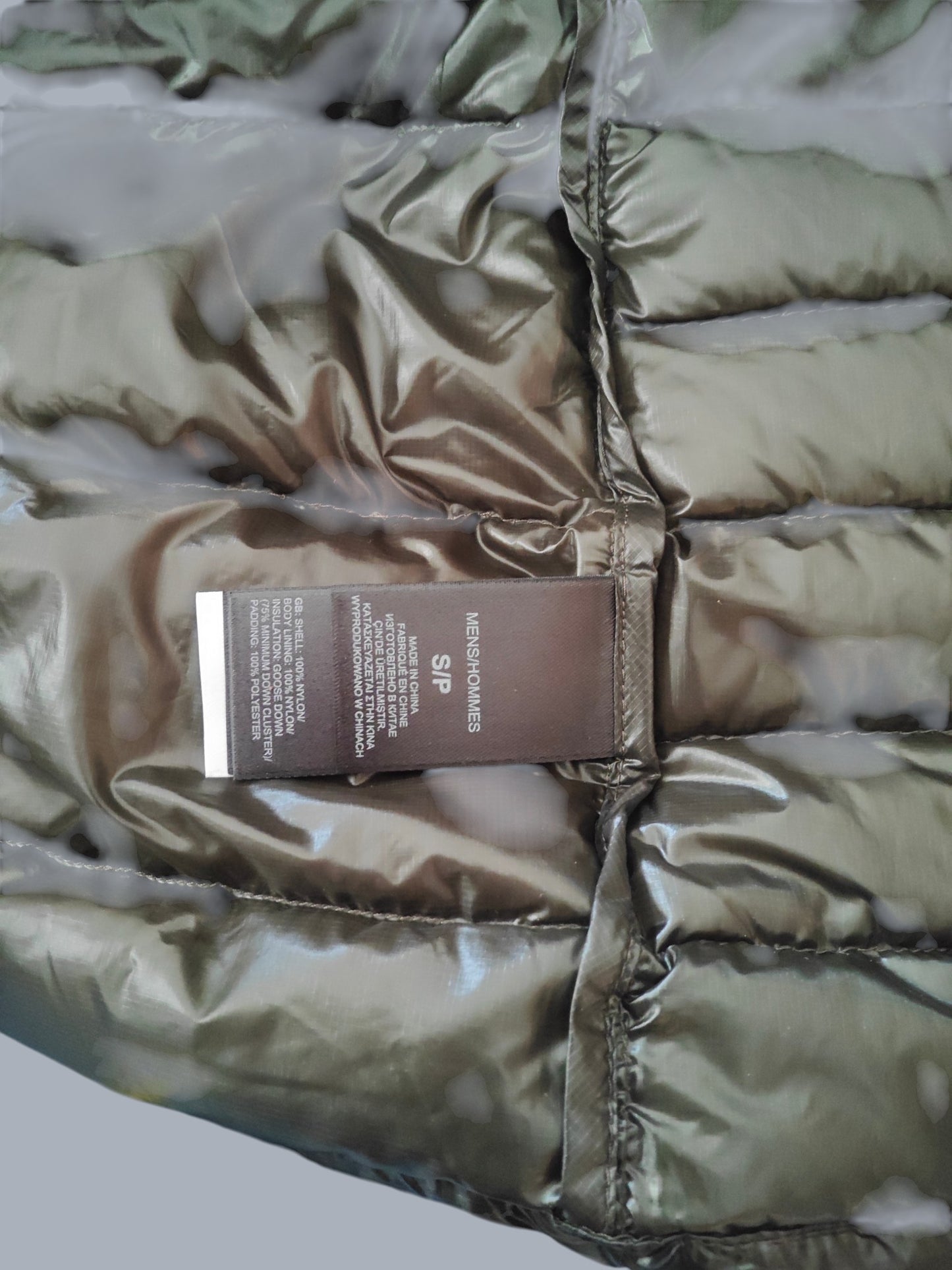 The North Face parka 3-en-1 noir – doudoune intégrée – taille S