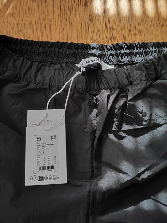 Rains pantalon imperméable noir – coupe regular – taille M