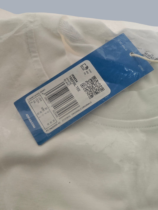T-shirt Adidas Originals Trefoil blanc neuf M