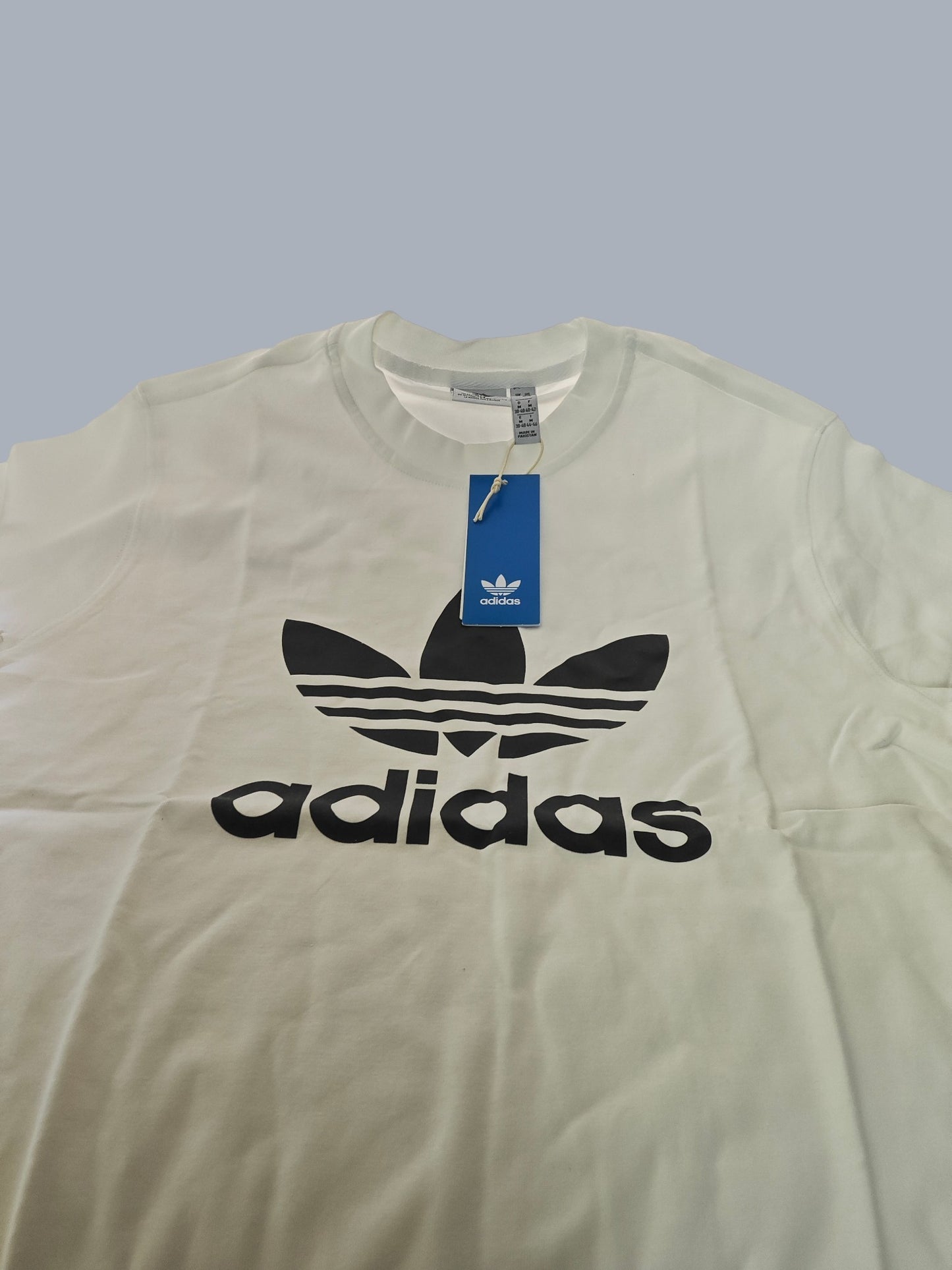 T-shirt Adidas Originals Trefoil blanc neuf M
